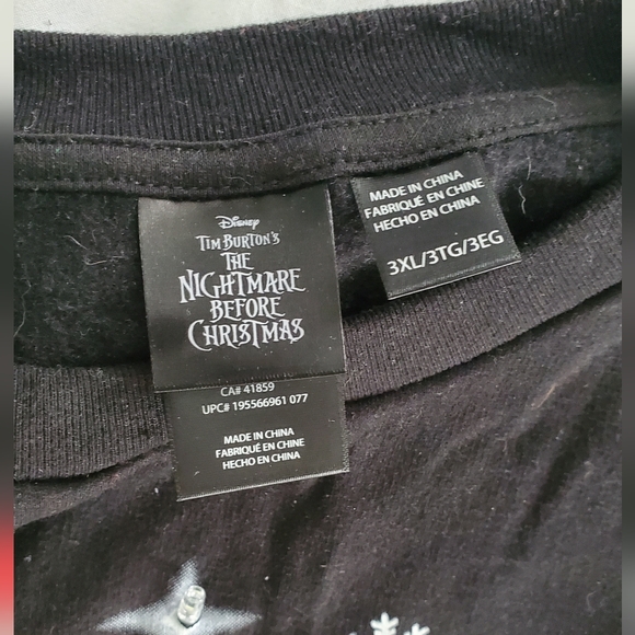 EUC Jack Skellington Nightmare Before Christmas Light-up Christmas Sweater - Picture 4 of 4